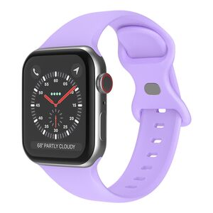 Curea Watchband (W031) - Apple Watch 1 / 2 / 3 / 4 / 5 / 6 / 7 / 8 / SE (38mm / 40 mm / 41 mm) - Purple