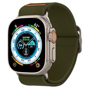 Curea ceas Spigen - fit lite ultra - apple watch 1 / 2 / 3 / 4 / 5 / 6 / 7 / 8 / se / se 2 / ultra (42 mm / 44 mm / 45 mm / 49 mm) - khaki