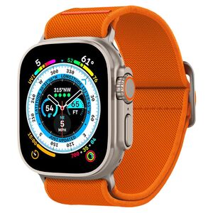 Curea ceas Spigen - fit lite ultra - Apple watch 1 / 2 / 3 / 4 / 5 / 6 / 7 / 8 / se / se 2 / ultra (42 mm / 44 mm / 45 mm / 49 mm) - orange