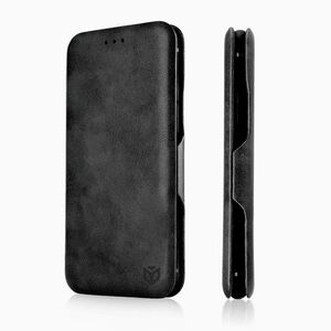 Husa Samsung Galaxy A14 4G, 5G tip carte Safe Wallet Plus, negru