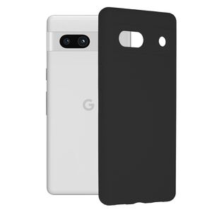 Husa Google Pixel 7a Soft Edge Silicone, negru