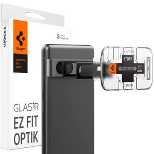 Set 2 folli sticla pentru camera Google Pixel 7a Spigen - optik.tr ”ez fit” camera glass (2 pack) - negru