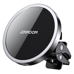 Suport auto Joyroom JR-ZS240 Magnetic, compatibil MagSafe, incarcare wireless, rotire 360 grade, Cablu USB-C inclus, Negru