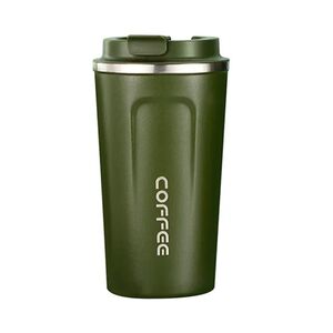Cana Termos (THM2) - cu capac, Stainless Steel, 380ml - military green