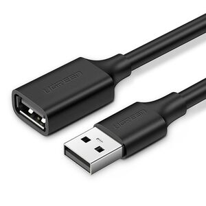 Cablu de extensie Ugreen - (10316) - USB mama la USB tata lungime 2m - negru