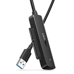 Adaptor Ugreen - SATA III Adapter CM321 (70609) - SSD/HDD SATA III la USB, 5Gbps - negru