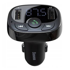 Modulator FM auto Bluetooth Baseus T-Typed S-09A, CCMT000001