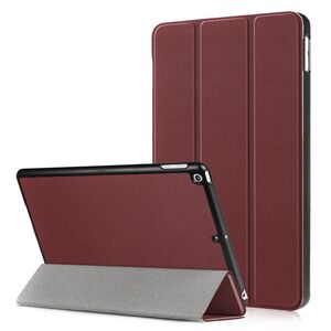 Husa iPad 10.2 inch 9/8/7 2021/2020/2019 FoldPro, burgundy