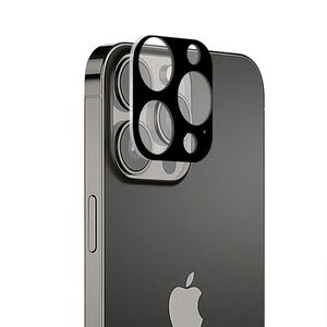 Folie camera iPhone 15 Pro Techsuit Full Glass, negru