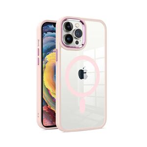 Husa iPhone 15 Plus Techsuit MagSafe Pro, roz