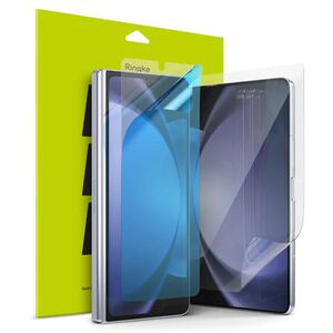 Set folii de protectie pentru Samsung Galaxy Z Fold 5 Ringke - dual easy full (2 pack), clear