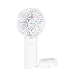 Mini ventilator portabil de birou cu suport telefon Hoco F15