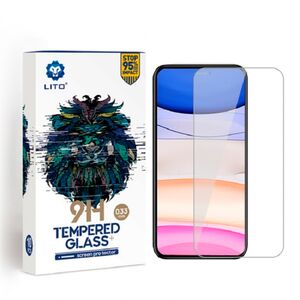 Folie sticla iPhone 15 Pro Lito 9H Tempered Glass, transparenta