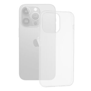 Husa iPhone 15 Pro Max Techsuit Clear Silicone, transparenta