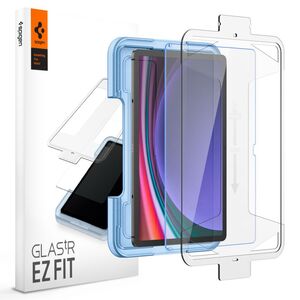 Folie sticla Samsung Galaxy Tab S9 Spigen Glas.t R Ez Fit 9H, transparenta
