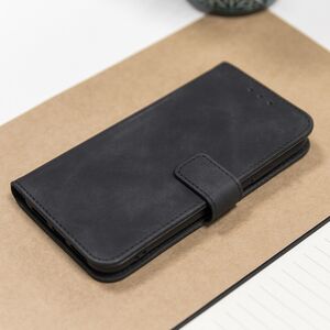 Husa pentru Xiaomi Redmi 12C Wallet Smart Velvet tip carte, negru