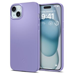 Husa iPhone 15 Spigen Thin Fit, iris purple