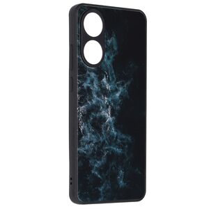 Husa Oppo A78 4G Techsuit Glaze, Blue Nebula