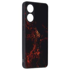 Husa Oppo A78 4G Techsuit Glaze, Red Nebula