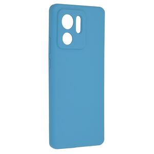 Husa pentru Motorola Edge 40 Liquid Silicone, denim blue
