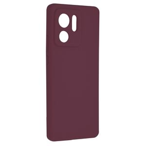 Husa pentru Motorola Edge 40 Liquid Silicone, plum violet