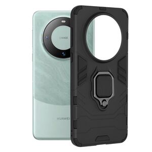 Husa Huawei Mate 60 Pro Techsuit Silicone Shield, negru