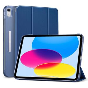 Husa iPad 10 (2022) 10.9 cu functie wake-up/sleep ESR - Ascend Trifold - Navy Blue