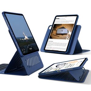 Husa iPad Pro 12.9 inch 2022 / 2021 ESR - Shift Removable Magnetic Cover, Adjustable Portrait/Landscape Stand, blue