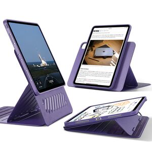 Husa iPad Pro 12.9 inch 2022 / 2021 ESR - Shift Removable Magnetic Cover, Adjustable Portrait/Landscape Stand, purple