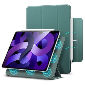 Husa iPad Air 5 2022 / iPad Air 4 2020 ESR - Rebound Magnetic functie stand si sleep/wake-up - forest green