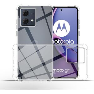Husa pentru Motorola Moto G84 Anti-Shock 1.5mm, Reinforced 4 corners, transparent