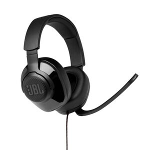 Casti gaming over-ear cu microfon JBL Quantum 200, multiplatforma, 3.5mm, negru