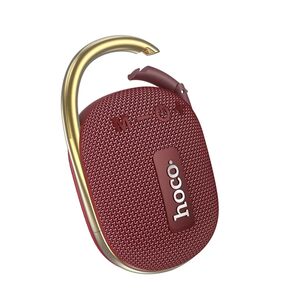 Mini boxa Bluetooth TWS Hi-Fi Hoco HC17 cu holder curea, wine red