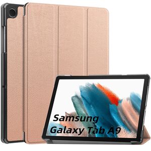 Husa Samsung Galaxy Tab A9 8.7 inch UltraSlim de tip stand - rose gold