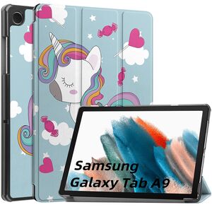 Husa Samsung Galaxy Tab A9 8.7 inch UltraSlim de tip stand - unicorn