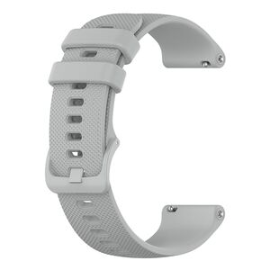 Curea Techsuit - Watchband 20mm (W006) - Samsung Galaxy Watch 4/5/Active 2, Huawei Watch GT 3 (42mm)/GT 3 Pro (43mm) - gray
