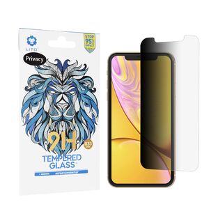 Folie sticla iPhone 11 / XR Lito 9H Tempered Glass, privacy
