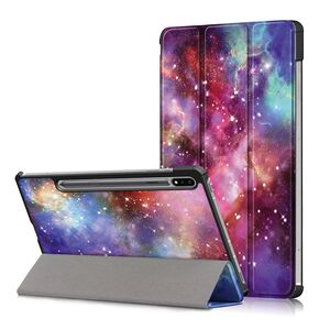 Husa Samsung Galaxy Tab S7 Plus / S7 FE / S8 Plus 12.4 inch UltraSlim de tip stand, functie sleep/wake-up - galaxy