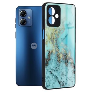 Husa Motorola Moto G14 Techsuit Glaze, Blue Ocean