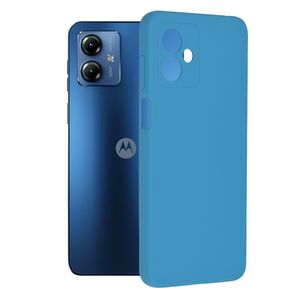 Husa Motorola Moto G14 Techsuit Soft Edge Silicone, albastru