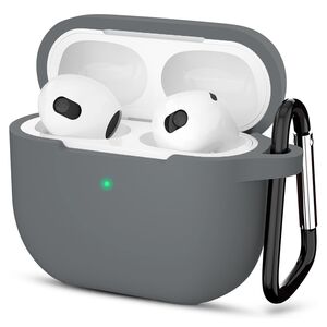Husa Apple AirPods 3 Techsuit Silicone Case, gri