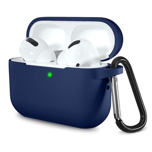 Husa Apple AirPods Pro Techsuit Silicone Case, bleumarin