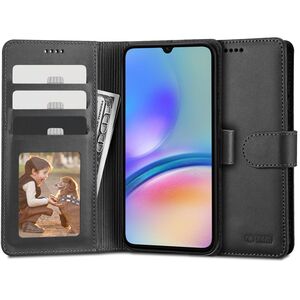 Husa pentru Samsung Galaxy A05s Wallet tip carte, negru