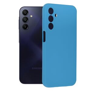Husa Samsung Galaxy A15 Techsuit Soft Edge Silicone, albastru