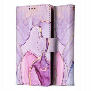 Husa pentru Samsung Galaxy A15 Wallet tip carte, marble