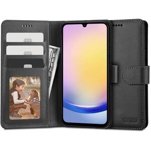 Husa pentru Samsung Galaxy A25 Wallet tip carte, negru