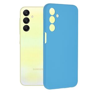 Husa Samsung Galaxy A25 5G Techsuit Soft Edge Silicone, denim blue