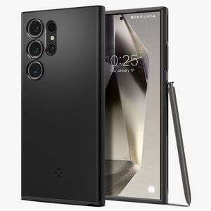 Husa Samsung Galaxy S24 Ultra Spigen Thin Fit, negru