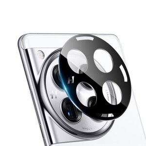 Folie camera OnePlus 12 Techsuit Full Glass, negru