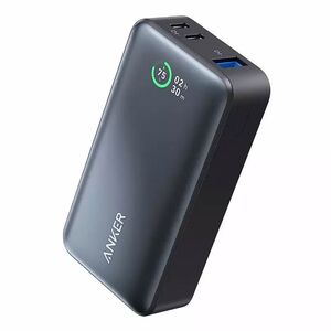 Baterie externa Anker 533 PowerCore 10.000 mAh, 30W, Power IQ 3.0, PowerDelivery, 2x USB-C, 1x USB-A, Negru